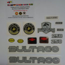 DECALS BULTACO PURSANG MK9 250cc MODEL 167 FULL KIT DECALS BULTACO PURSANG 162