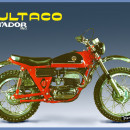 SIDE PANEL BULTACO MATADOR MK3 MATADOR MK4 SIDE PANEL NEW - Img 5