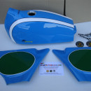 BULTACO PURSANG MK7 GASTANK AND SIDE PANELS MODEL 120 BULTACO PURSANG GAS TANK NEW