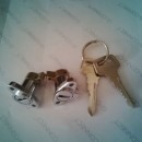 BULTACO SET TOOL BOX LOOCK TWO WITH KEY