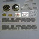 DECALS BULTACO PURSANG MK9 250cc MODEL 167 FULL KIT DECALS BULTACO PURSANG 162 - Img 2