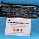 Exhaust Silencer Protector Grill Bultaco grill chrome exhaust protector