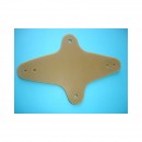 OSSA MICK ANDREWS RUBBER PLATE OSSA MICK ANDREWS TAILLIGHT RUBBER SUPPORT  OSSA EXPLORER  RUBBER PLATE - Img 2