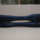 BULTACO METRALLA MK2 CHAIN GUARD RUBBER TUBS NEW (2 UNITS ) - Img 2