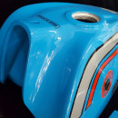BULTACO PURSANG 250 MK10 BODY KIT PARTS GAS TANK AND SIDE PANELS PURSANG 250 MK 10 - Img 5