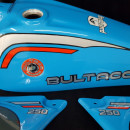 BULTACO PURSANG 250 MK10 BODY KIT PARTS GAS TANK AND SIDE PANELS PURSANG 250 MK 10 - Img 6