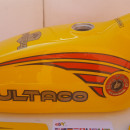 BULTACO PURSANG MK10 125cc FULL BODY KIT NEW GASTANK AND SIDE PANELS PURSANG 125 MODEL 194 - Img 8