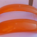 OSSA TR80 FENDERS FRONT & REAR NEW OSSA TR 80 FENDERS FRONT FENDER OSSA ORANGE MUDGUARDS OSSA 250 MUDGUARDS OSSA TRIAL 250 FENDERS ORANGE - Img 6