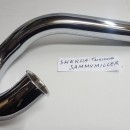 BULTACO SHERPA SAMMY MILLER LINE EXHAUST SILENCER NEW SHERPA 10 EXHAUST SHERPA SAMMY MILLER EXHAUST BULTACO MID SECTION EXHAUST SILENCER - Img 3