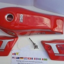 BULTACO ALPINA 188 GAS TANK AND SIDE PANELS NEW BULTACO ALPINA 188 SET BODY PARTS FULL BIKE NEW