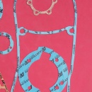COMPLETE SET GASKETS ENGINE BULTACO ALPINA 125 MOD 97 - Img 4