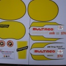 BULTACO FRONTERA MK11 DECALS COMPLET SET DECALS BULTACO FRONTERA MK11