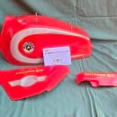 BULTACO MATADOR MK5 SD GAS TANK & SIDE PANELS BODY KIT bultaco matador mk5