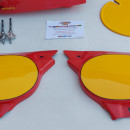 BULTACO PURSANG MK7 COMPLETE BODY KIT GAS TANK AND SIDE PANELS + NUMBER PLATE MODEL 121 BULTACO PURSANG GAS TANK NEW BULTACO PURSANG BODY KIT BULTACO PURSANG MK7 360 - Img 2