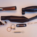OSSA MICK ANDREWS EXHASUT SYSTEM FULL KIT PARTS OSSA MICK ANDREWS EXHAUST FULL PARTS