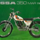 OSSA MICK ANDREWS HANDLEBAR ALLOY CHROME NEW OSSA MAR ALLOY HANDLEBAR CHROME OSSA MICK ANDREWS TRIAL HANDLEBAR - Img 2
