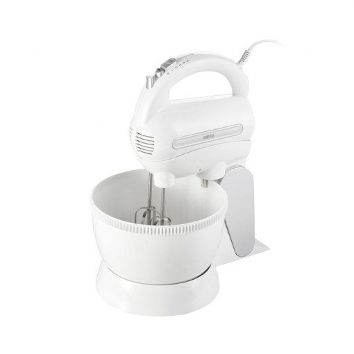 Mixer cu Bol Rotativ Camry, 5 Viteze, Functie Turbo, Putere 600W
