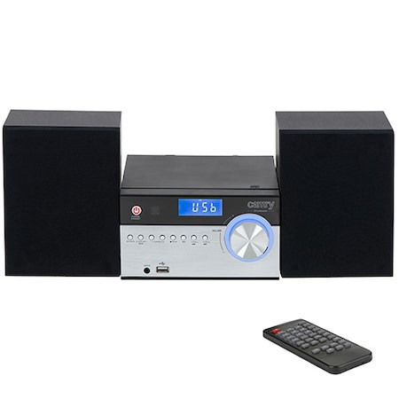 Sistem audio Camry , Mini Hi-Fi sistem, Bluetooth, CD-ROM, USB, Stereo, 28W, FM/AM radio, X-Bass