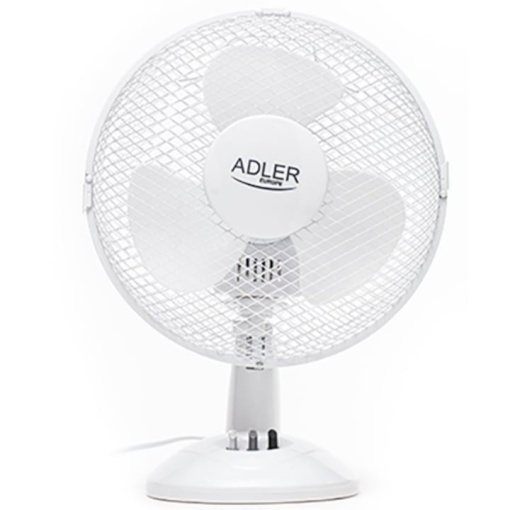 Ventilator de masa Adler AD7302, 2 viteze, debit de aer 14m3/min, max 45W, 23 cm