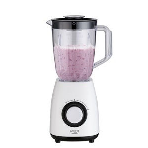 Blender Adler AD 4085, 1000 W, 2 viteze, bol 1,5 L, 4 lame inox, protecție supraîncălzire, alb