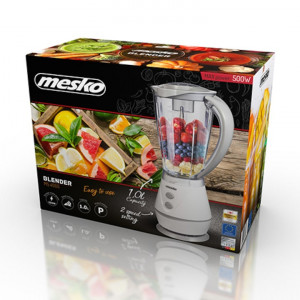 Blender Mesko, 250W-500W, 2 viteze, capacitate 1L - Img 6