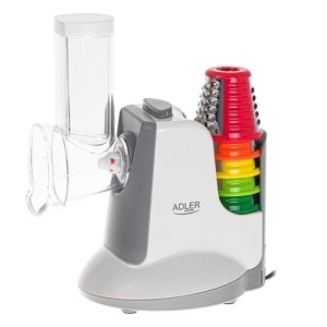 Feliator electric legume Adler, AD4815, 150 W, 5 accesorii, alb
