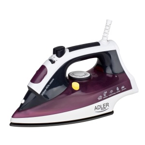 Fier de calcat cu abur Adler AD5022, 2200 W, talpa inox, abur vertical