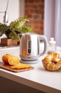 Fierbator electric Adler CR1278, inox, 1.2L, oprire automata - Img 2