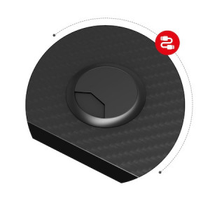 Birou pentru gaming reglabil pe înălțime Hero 7.9 - Img 6