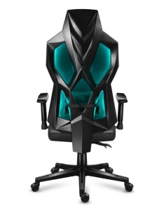 Scaun gaming Huzaro Combat 6.2 LED RGB, material Mesh, cu cotiere reglabile, 140 kg, Negru - Img 3