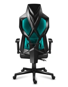 Scaun gaming Huzaro Combat 6.2 LED RGB, material Mesh, cu cotiere reglabile, 140 kg, Negru - Img 3