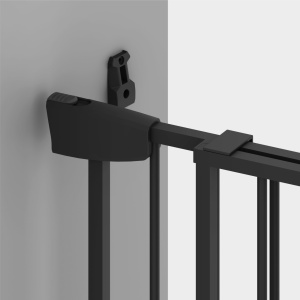 Bariera de siguranță pentru scări/uși TULANO Guardian 1.0, Negru - Img 4