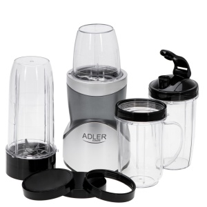 Blender smoothie 4 recipiente, Adler AD 4084, 1200 W, funcție Pulse, design elegant - Img 2