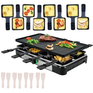 Gratar Raclette Adler AD 6616, 1400 W, 8 persoane - Img 3