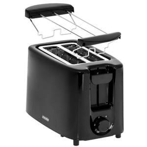 Praijtor paine 2 felii, Mesko MS 3220, 6 niveluri rumenire, 900 W, negru - Img 4
