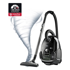 Aspirator cu sac AEG VX7-2-OKOX, 650 W, E12 Hygiene-Filter, Negru - Img 2