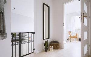 Bariera de siguranță pentru scări/uși TULANO Guardian 1.0, Negru - Img 5