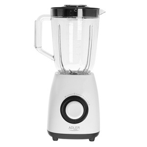 Blender Adler AD 4085, 1000 W, 2 viteze, bol 1,5 L, 4 lame inox, protecție supraîncălzire, alb - Img 2