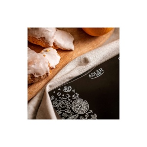 Cântar de bucatarie din sticla, 1 g - 10 kg, LCD, 20 x 18 cm - Img 4