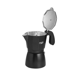 Espressor moka, Adler AD4421, 6 cesti, maner termoizolat, negru - Img 3