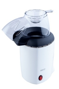 Aparat de popcorn, Adler CR4458, 1200 W, capac transparent, alb