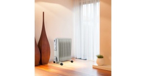 Radiator cu ulei Leziter Norde 11 elemente, 1000/1500/2500 W, alb - Img 3