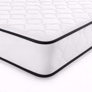 Saltea cu arcuri AKORD cu husă de protecție 90x200 cm, 24 cm înălțime, alb - Img 2