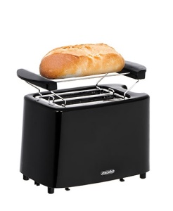 Praijtor paine 2 felii, Mesko MS 3220, 6 niveluri rumenire, 900 W, negru