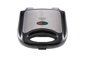 Sandwich Maker Adler AD 3015, 850W, Placi antiaderente, Indicator luminos, Picioare antiderapante - Img 2