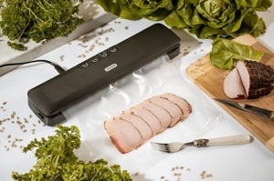 Aparat de vidat alimente, Mesko MS 4492, 95 W, 2 moduri, negru - Img 4