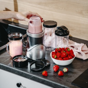 Blender smoothie 4 recipiente, Adler AD 4084, 1200 W, funcție Pulse, design elegant - Img 6