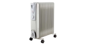 Radiator cu ulei Leziter Norde 11 elemente, 1000/1500/2500 W, alb