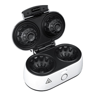 Aparat pentru preparat vafe, Adler AD 3062, 1000-1400 W, Placi antiaderente