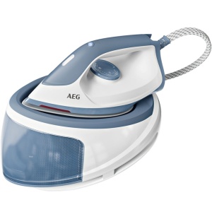 Stație de călcat cu abur AEG ST5-1-2DB Gentle 5000, de 2400W, alb și albastru - Img 3